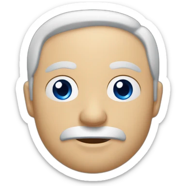 jose ojos azules y 230 libras de peso sticker