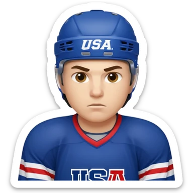 USA Hockey sticker