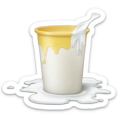 clean up spilt milk sticker