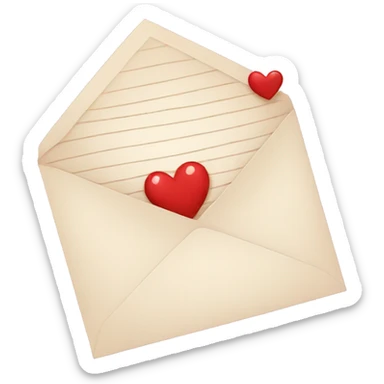 love letter  sticker