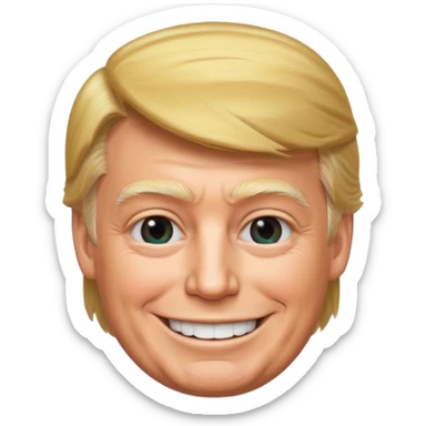 Donald Trump president sticker
