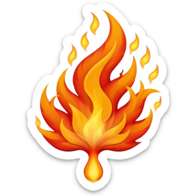 Ace from one piece fire sticker