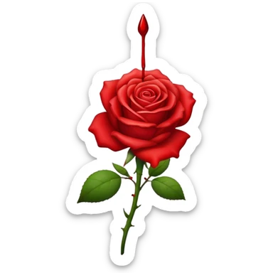 rose bloody basic whole one like emoji 🥀 sticker