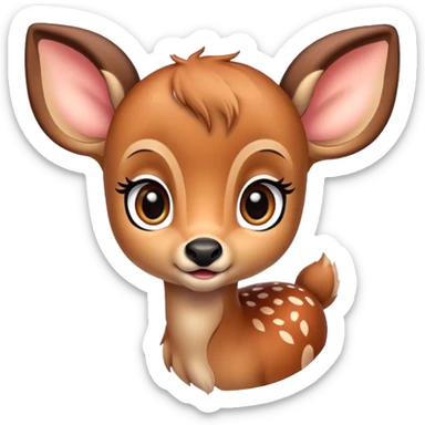 Bambi deer cute  sticker
