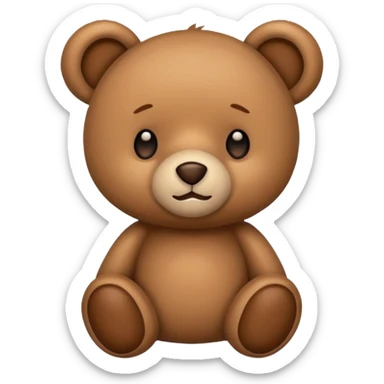 PRAY TEDDY BEAR sticker