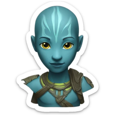 avatar na'vi sticker