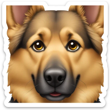 Berger allemand sticker