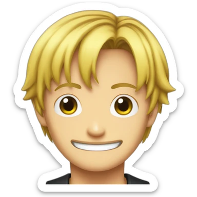 Sanji one pice sticker
