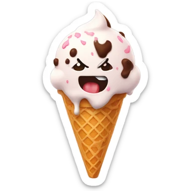 Diablo with an ice cream sticker