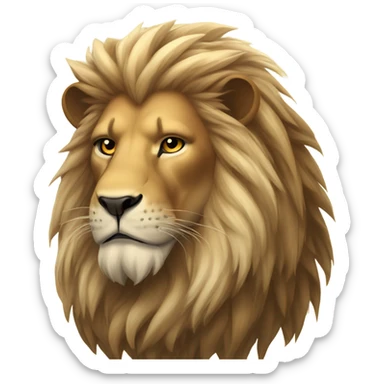 Lion sticker