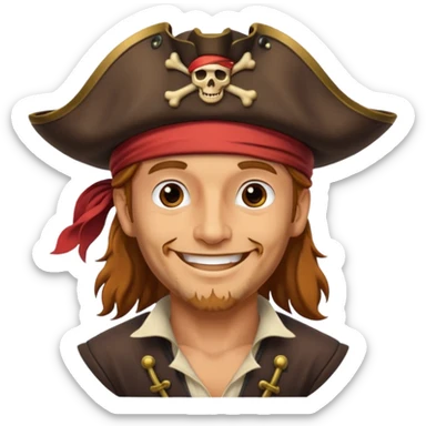 Kaptan Jack sparov sticker