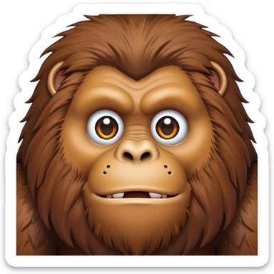 Bigfoot sticker