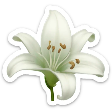Lily of the valey sticker