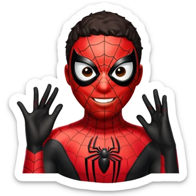 I want an emoji for Miles Morales (Spiderman)  sticker