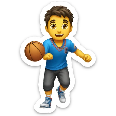 Niño gameing sticker