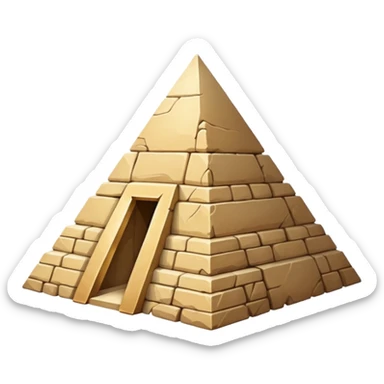 Pyramide sticker
