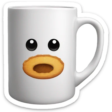 Mug con pies sticker