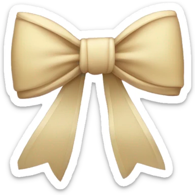 Bow sticker