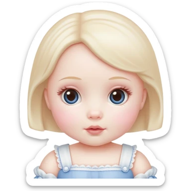 baby doll sticker