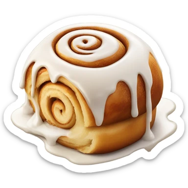 Cinnamon roll sticker