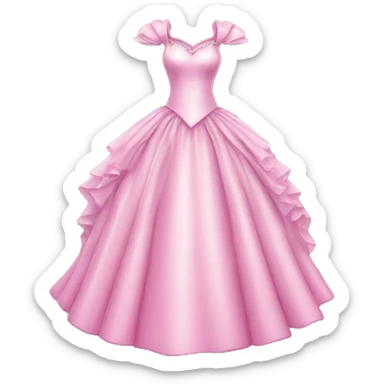 Glinda wicked dress sticker