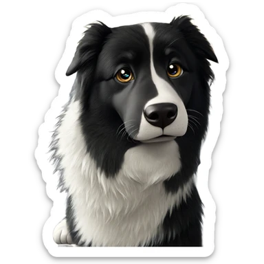 animal in car interior sticker