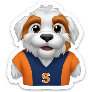Syracuse university Otto mascot sticker