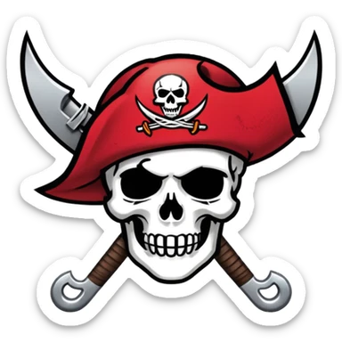 Tampa bay buccaneers logo sticker