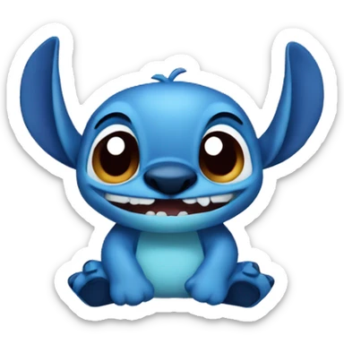 Stitch sticker
