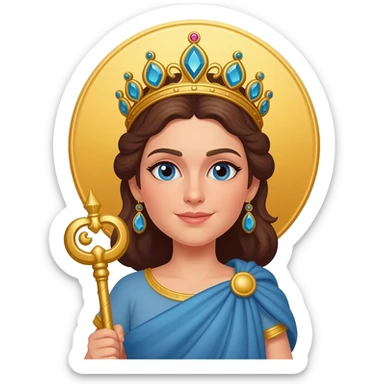 hera greek goddess sticker