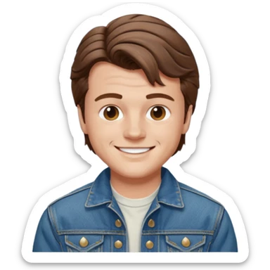 Steve Harrington from stranger things sticker