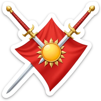 Flag of agha Mohammad khan  sticker