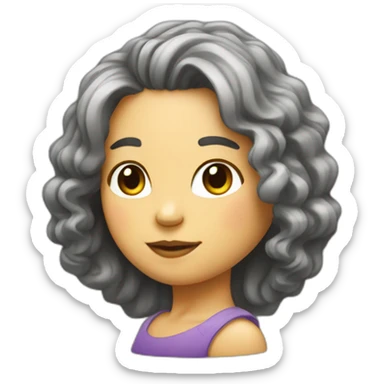 5 peso coin that have hair like looked like a woman sticker