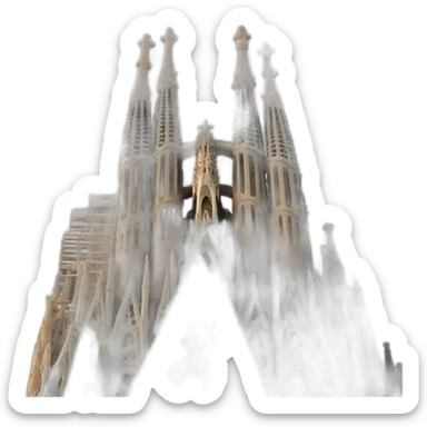 sagrada familia sticker
