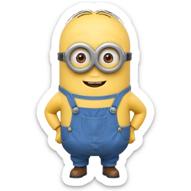 Minion sticker