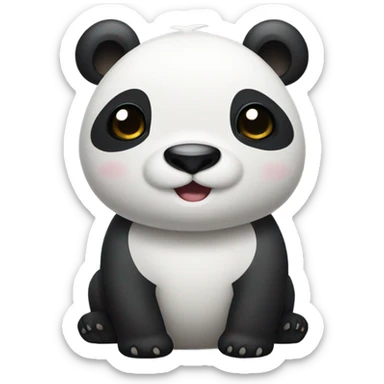 cute panda sticker