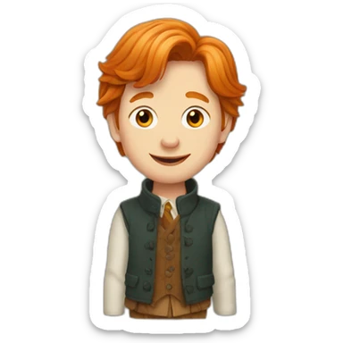 La famille Weasley sticker