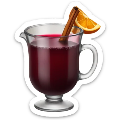 Mulled wine sticker
