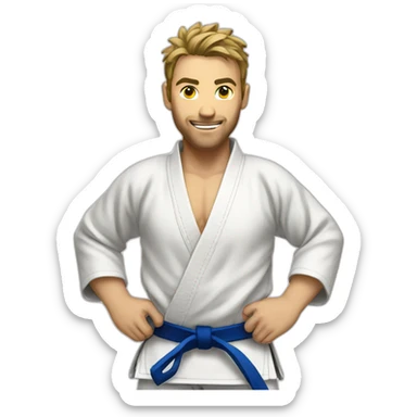 Judoka  sticker
