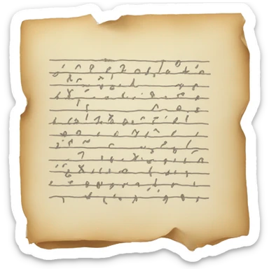 Bad handwriting  sticker