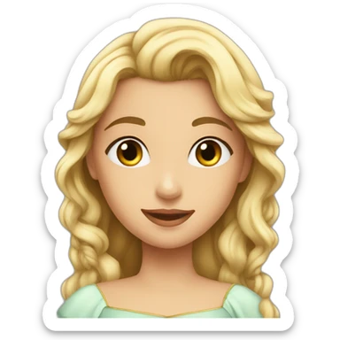 Princess Leïa sticker