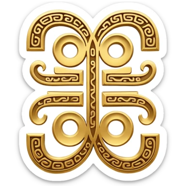 mayan ohm music sticker