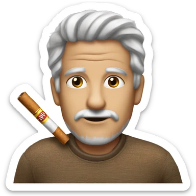 paquete de tabaco de liar sticker