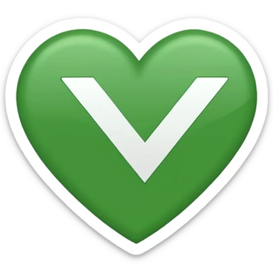 Emoji de V de verificado sticker