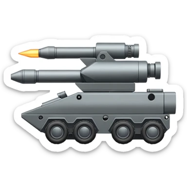
anti-tank missile system sticker