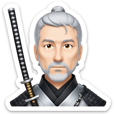 Modern Samurai sticker