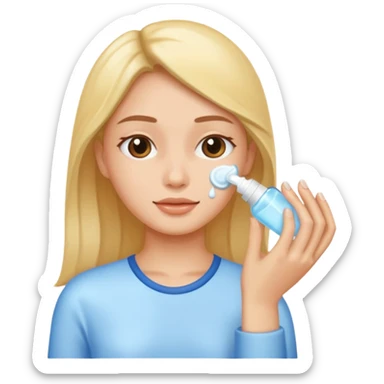 Skin care routine  sticker