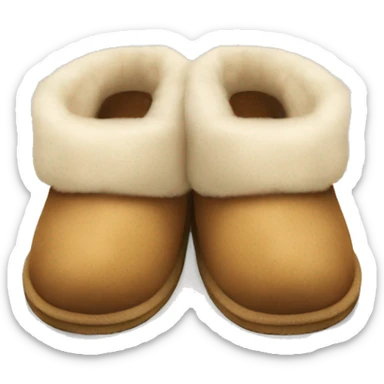 UGG slippers  sticker
