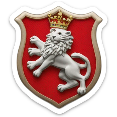Three lions badge England sticker