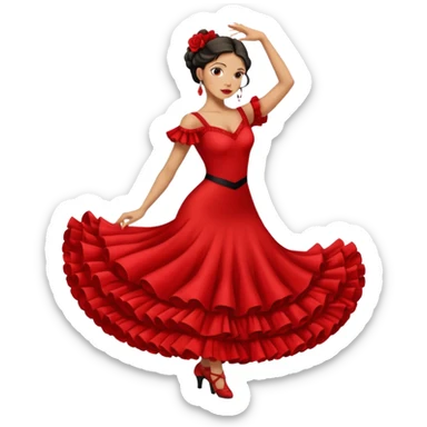 Flamenco sticker